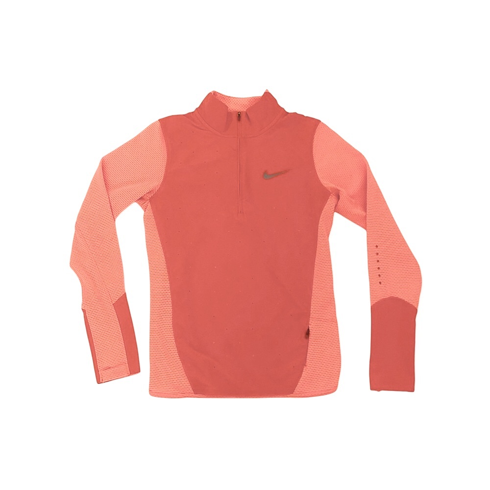 Nike Aeroreact half zip hybrid running top size S